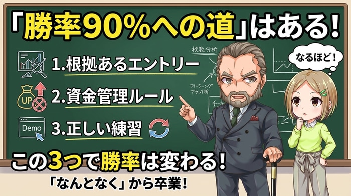 勝率90%に近づける手法はある