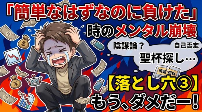 「簡単なはずなのに負けた」時のメンタル崩壊