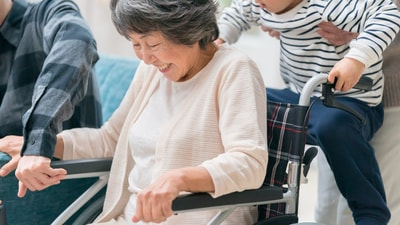 「家族の理解を得て、自宅にいられる」ことが何よりの親孝行