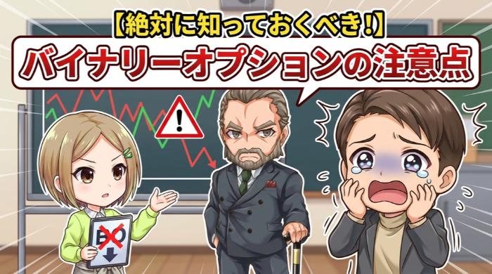 バイナリーオプションでパラボリックSARを使う際の注意点