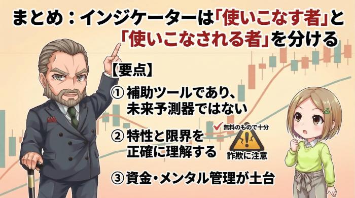インジケーターは「使いこなす者」と「使いこなされる者」を分ける