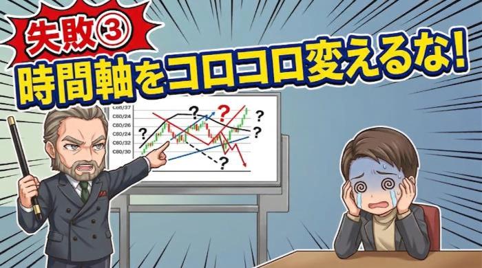 時間軸の組み合わせをころころ変える