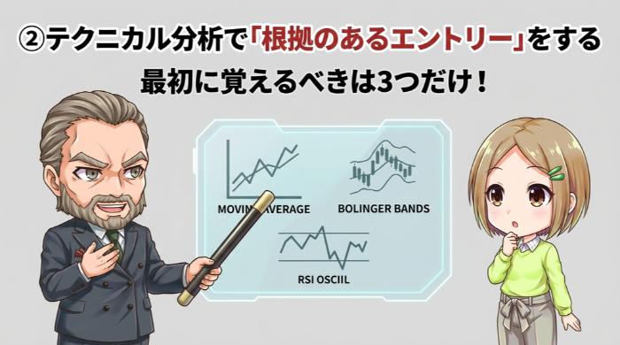 テクニカル分析で「根拠のあるエントリー」をする