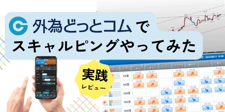 外為どっとコムのスキャルピング【評判悪い理由】滑らないがチャート遅い
