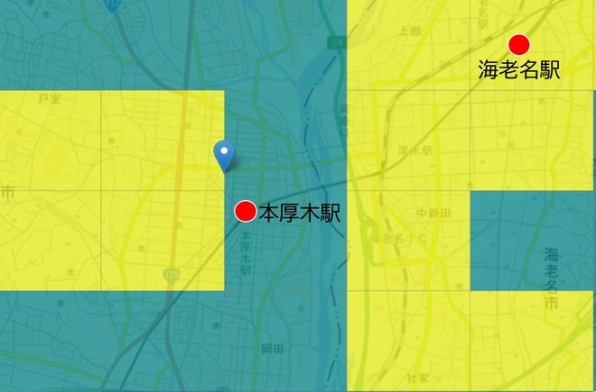  出所：国土交通省『メッシュ別将来人口推計（平成30年推計）』
