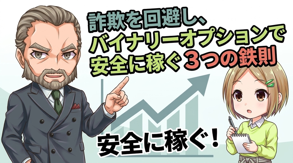 【裏技】バイナリーオプション詐欺を回避し無料ツールで勝つ方法