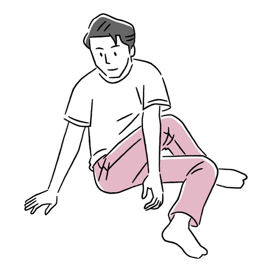 ［図表3］お尻周りのストレッチ