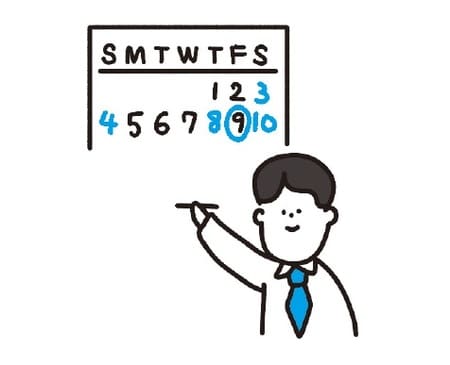 イラスト：nankaiine  出所：Mayu、Forrest Baker共著『パパッと頭に入る　英語の動詞図鑑』（KADOKAWA）