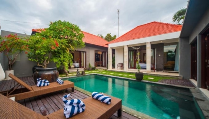 チャングーのサーファー天国 ３ベッドルームヴィラ