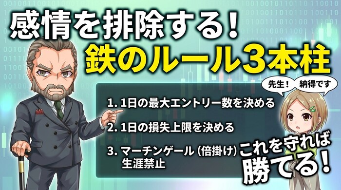 バイナリーで勝つための鉄の柱3本