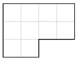 ※クリックで答えを見る ヒント：左の方をタテに、右の方をヨコにイメージして考えてみましょう。重なればいいのです。