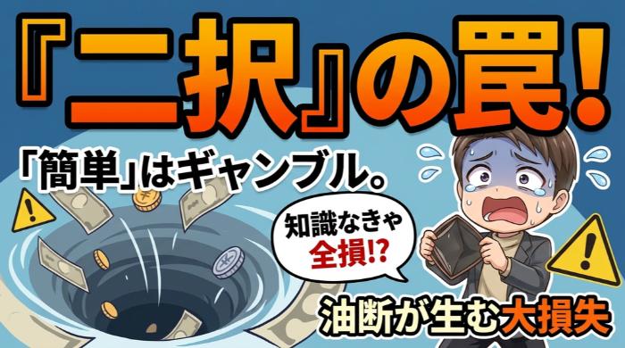 専門知識なしでは合理的な判断ができない ─ 「二択＝簡単」ではない