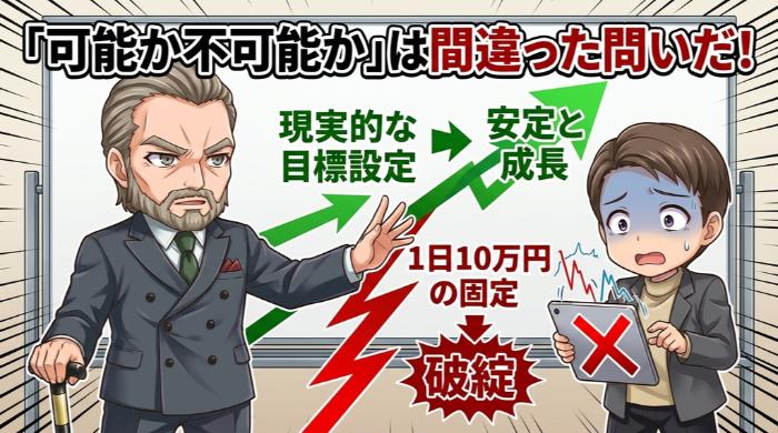 バイナリーオプションで1日10万は「可能」なのか？ 15年トレーダーが結論を出す