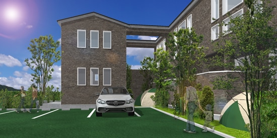 完成イメージ（テンフィールズファクトリー株式会社提供）