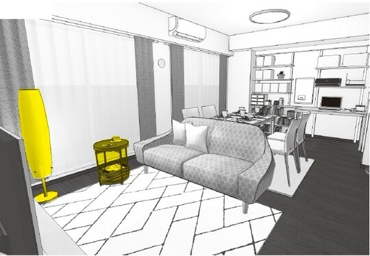 出典:『狭い部屋でも快適に暮らすための家具配置のルール』(彩図社)より抜粋