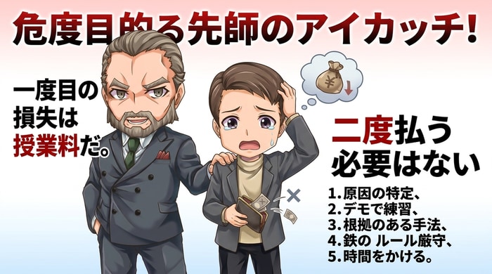 溶かした金額は授業料次に活かそう