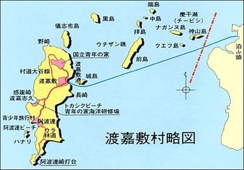 慶良間諸島最大の「渡嘉敷島」をはじめ、14の島からなる渡嘉敷村の総面積は19.23平方キロメートル。山手線の内側エリアの約3分の1のエリアに、村民約700人が暮らしている。近年はリゾートバイトを目的に短期滞在する若者層が増えているようだが民間賃貸住宅がほとんど存在しておらず、空き家があっても所有者不明等で利活用が難しい状態だという（渡嘉敷村ホーjavascript:void(0)ムページ／渡嘉敷村の地勢よりMAP引用）