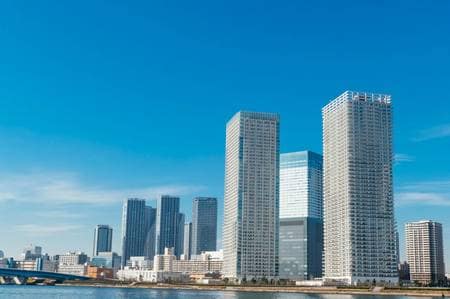 豊洲は人気のウォーターフロントエリアのひとつ