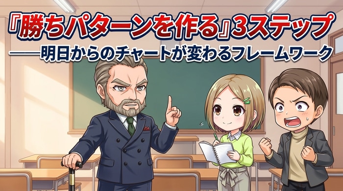 バイナリーオプションの勝ちパターンを作る