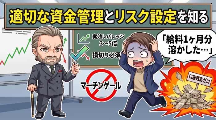 鉄則② 証拠金は「想定変動幅の2倍」を用意しろ