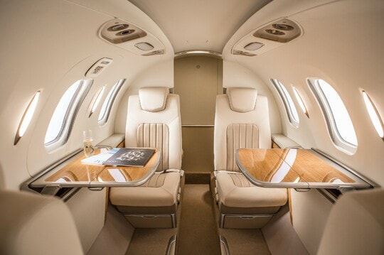 ［図表1］ホンダジェットの客室