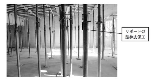 ［図表2］スラブ下の型枠支保工