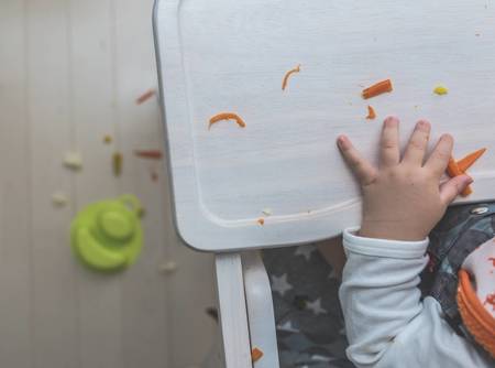 せっかく作った離乳食が……