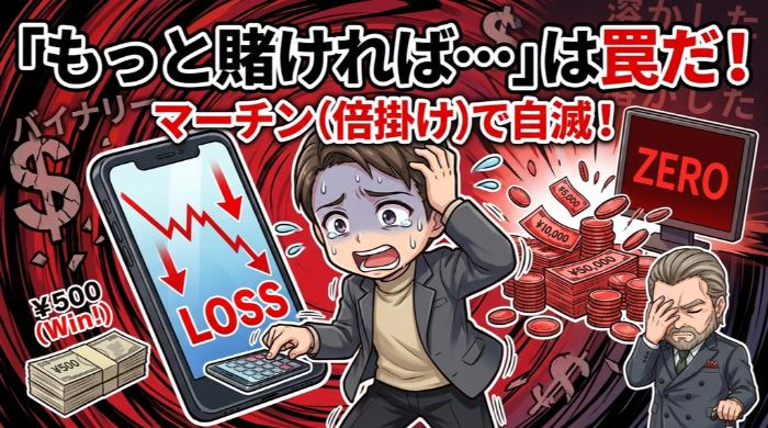 「もっと賭ければもっと稼げる」の罠