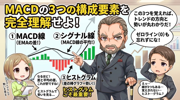 MACDの構成要素を完全に理解せよ