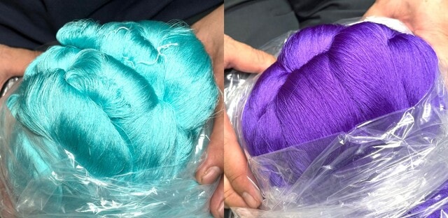 使用している絹糸