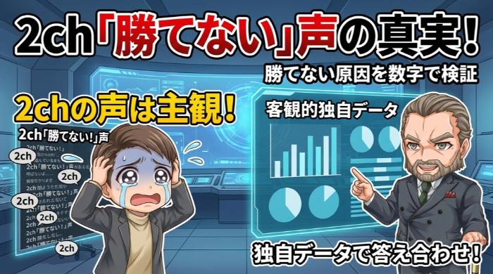 バイナリーオプションが2chで「勝てない」と言われる5つの構造的な理由