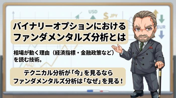 バイナリーオプションにおけるファンダメンタルズ分析