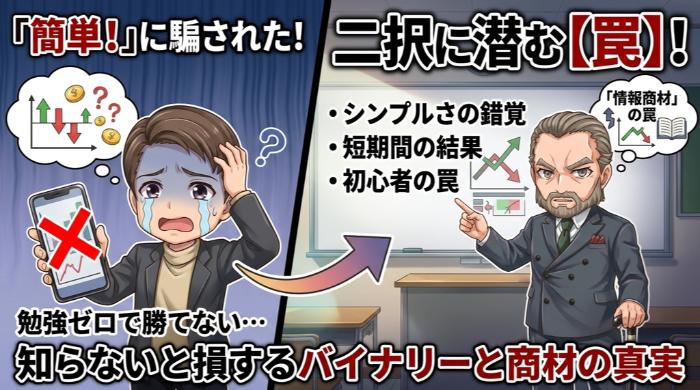 なぜバイナリーオプションと情報商材は結びつきやすいのか