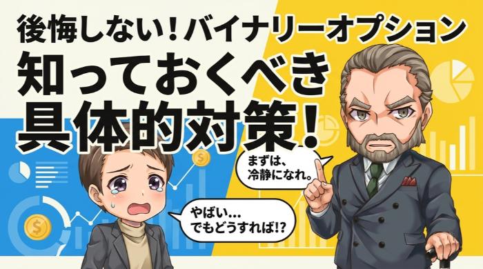 バイナリーオプションで後悔しないために知っておくべきこと