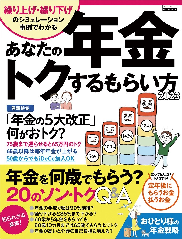 あなたの年金　トクするもらい方　2023（エスカルゴムック）