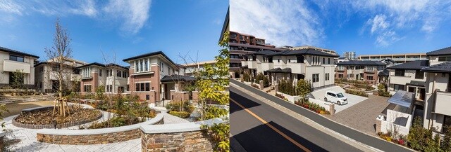 採光や通風、周囲からの視線や音なども考慮した、中庭を中心とした配棟。地域の価値を高めるプロジェクトになった