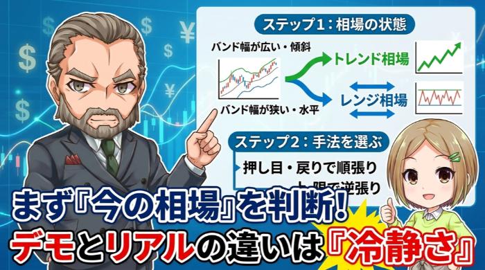 「今の相場はどちらか」を最初に判断する2段階思考