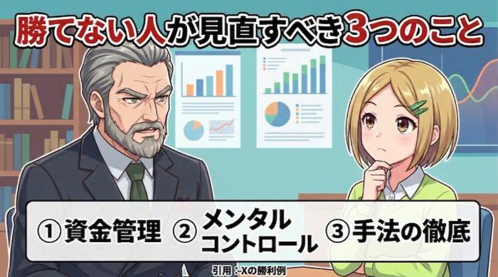 判定時間を変えても勝てない人が見直すべき3つのこと