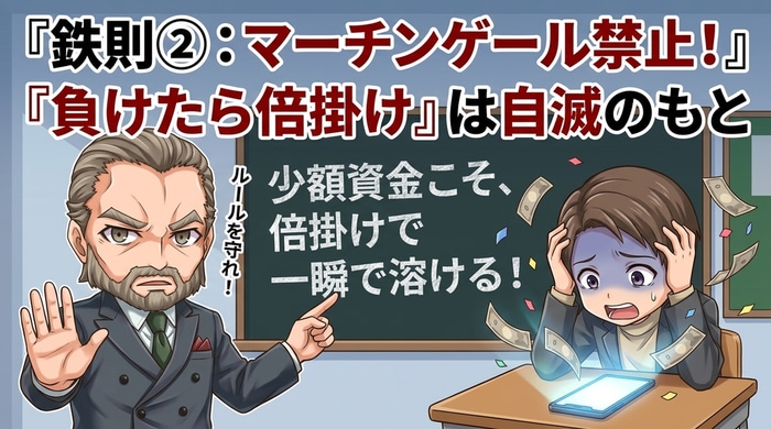 マーチンゲールは絶対にしてはいけない