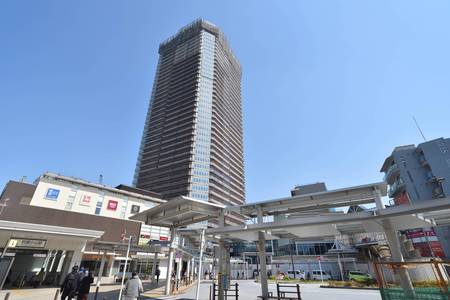 ひと際目立つタワマン