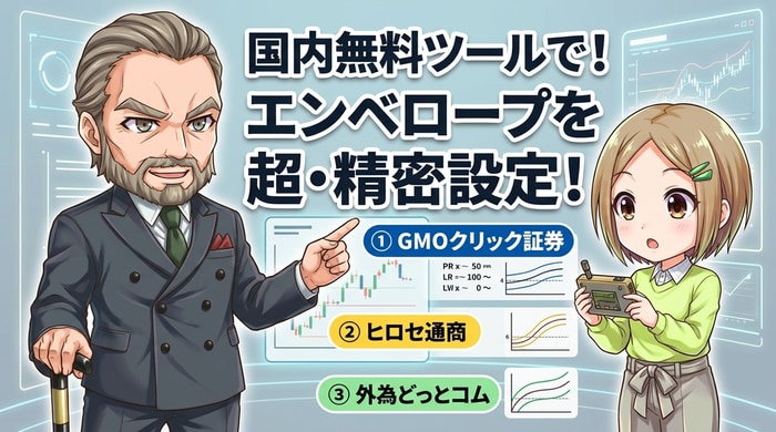 エンベロープの精密設定ができる国内無料ツール3選