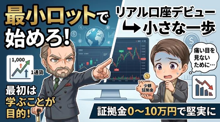 最小ロットで本番運用を開始する