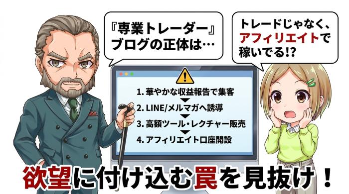 なぜ「専業トレーダー」を名乗るブログが大量にあるのか