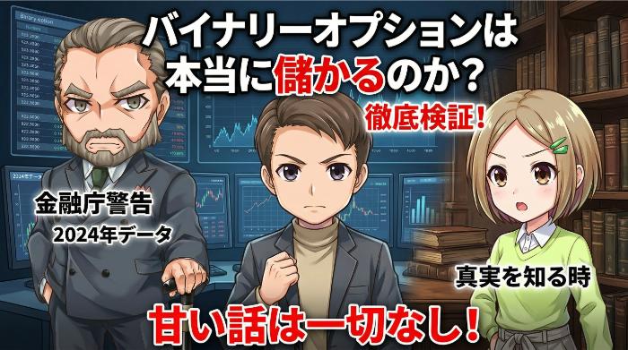 バイナリーオプションは儲かる？損する人との決定的な違いを解説
