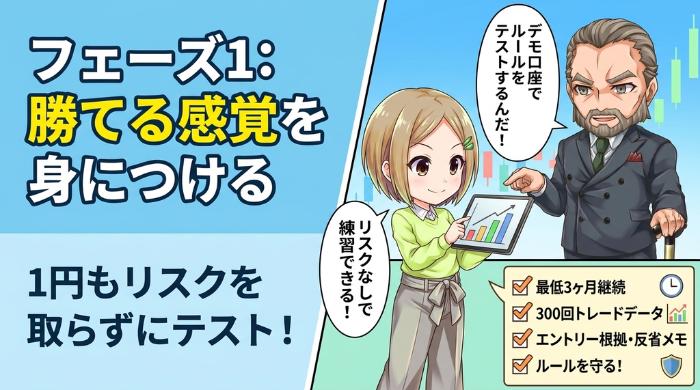フェーズ1：デモ口座で「勝てる感覚」を身につける