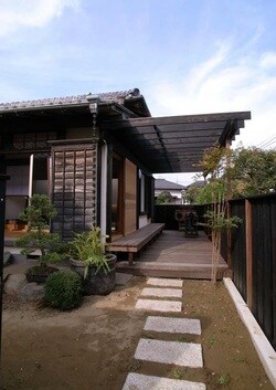 生産緑地を利用した農園と既存住宅をリノベーション