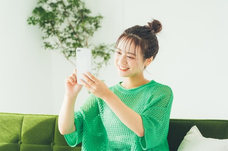 セルフィー撮影