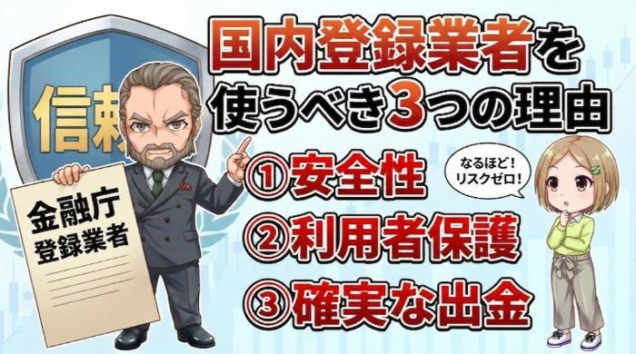 バイナリーオプションに強い国内業者を選べ