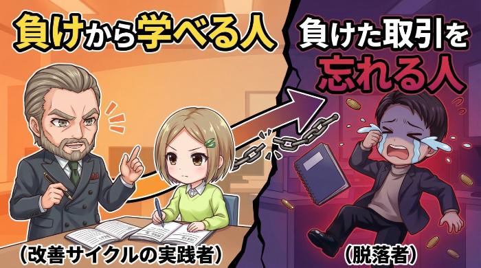 改善サイクル「負けから学べる人だけが生き残る」