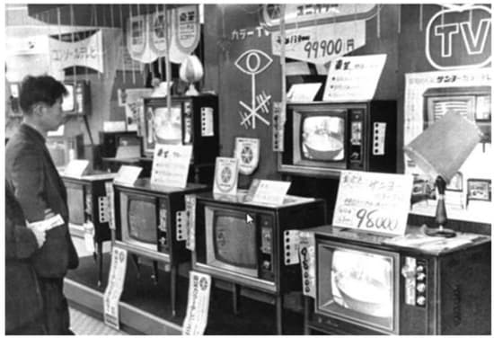 初めて10万円を切るカラーテレビが現れました